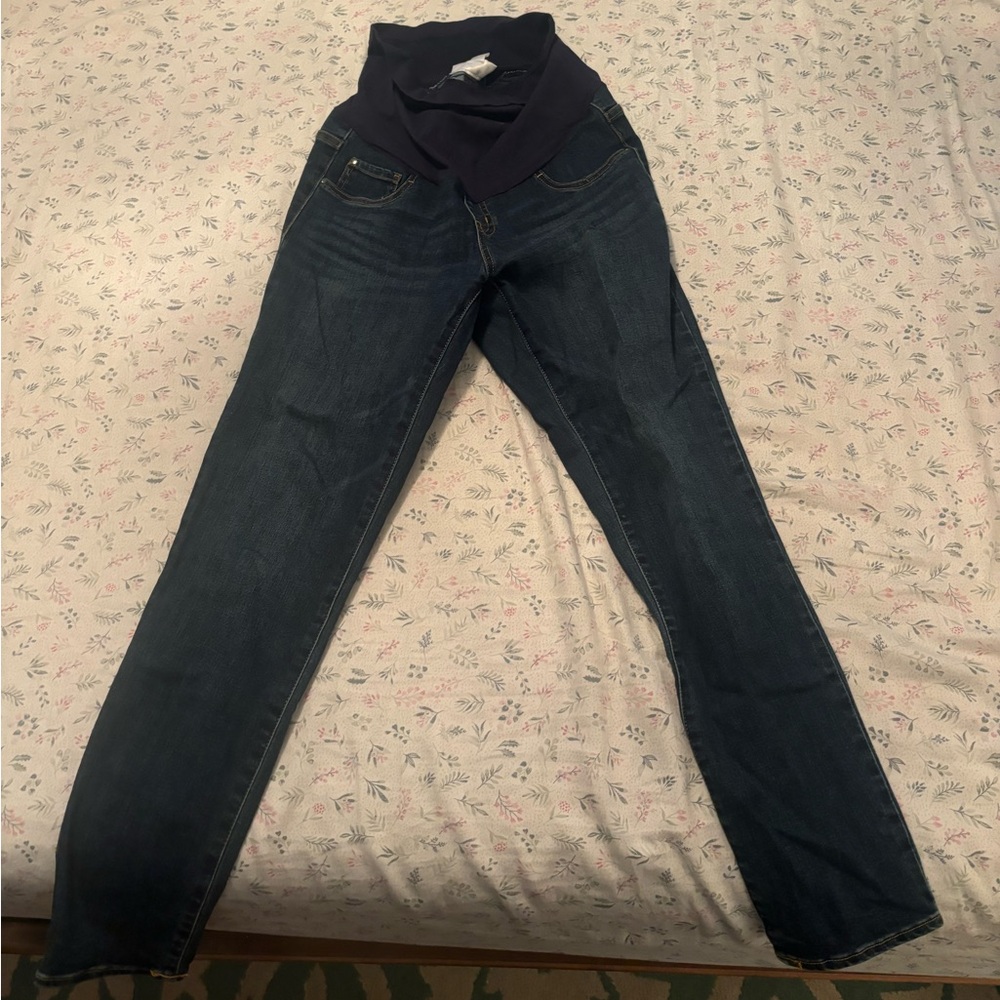 Women's Blue Maternity Jeans